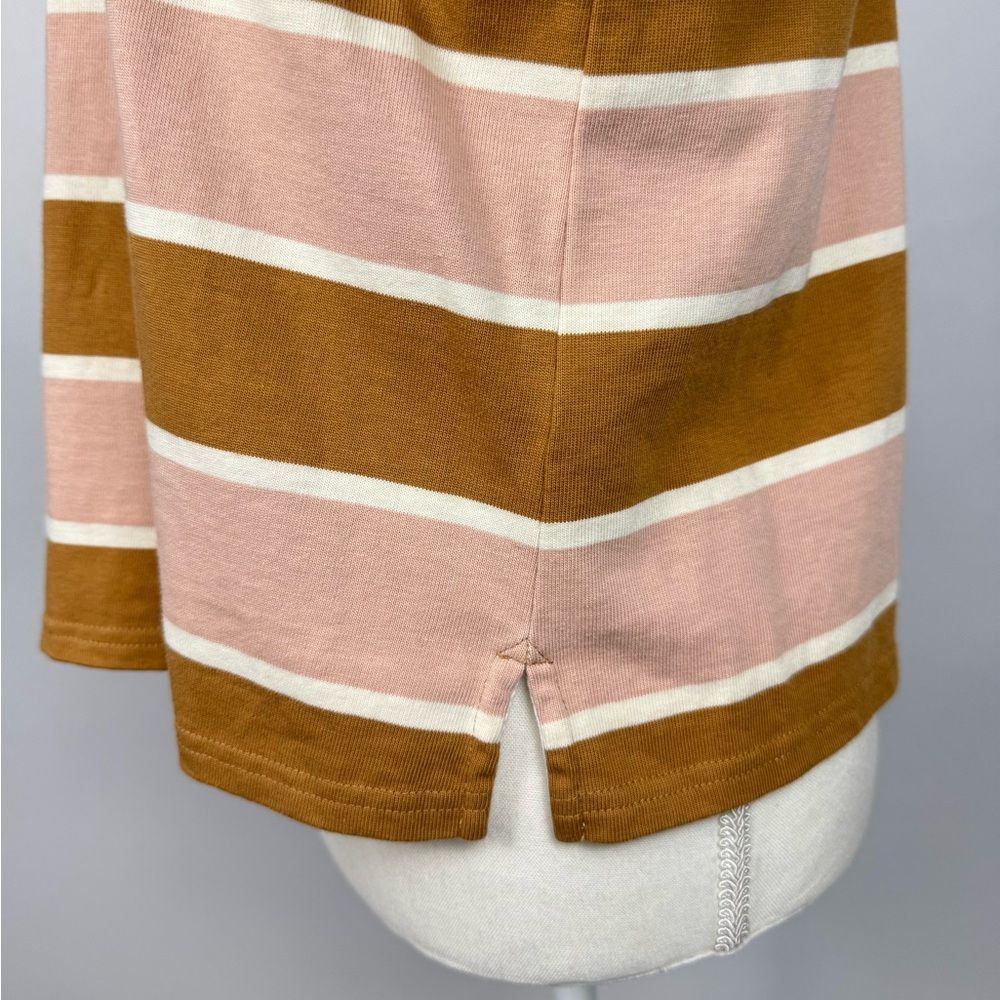 Veronica Beard Presto Rugby Shirt Long Sleeves Polo Shirt Cotton Stripes Small - Picture 7 of 10